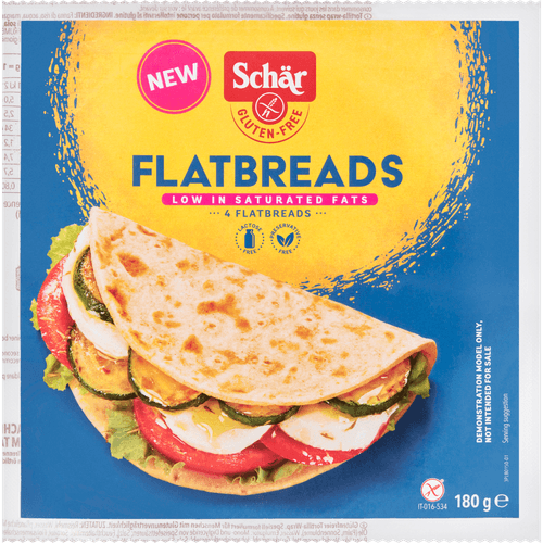 Schär Flatbreads glutenvrij