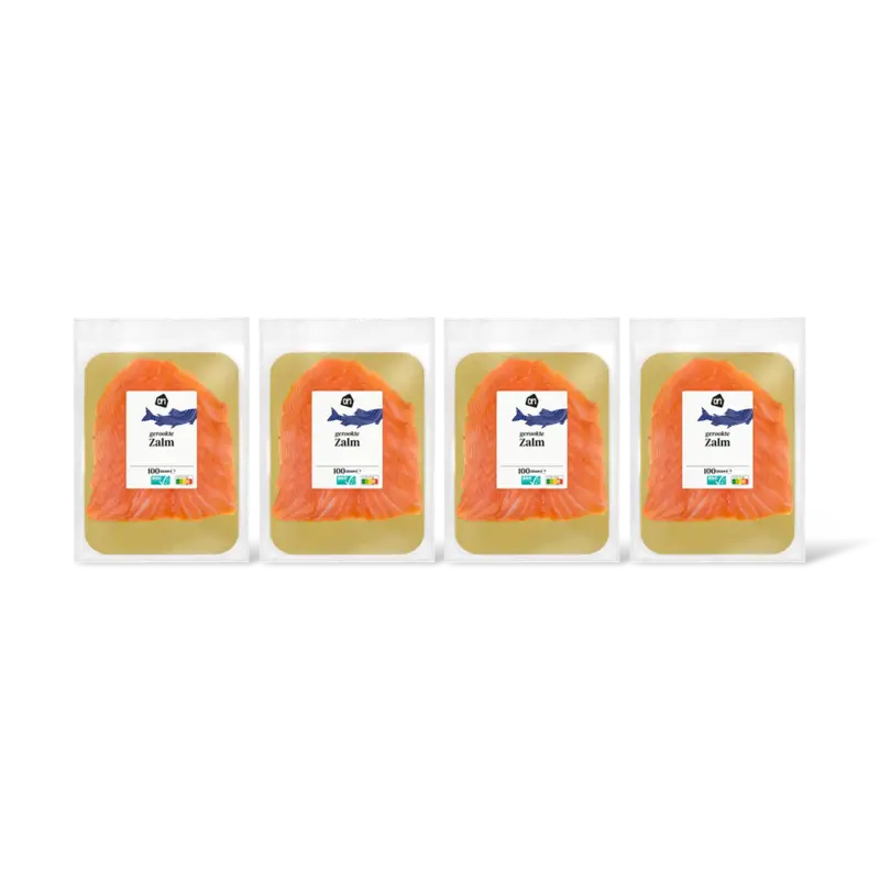 AH Gerookte zalm 4-pack