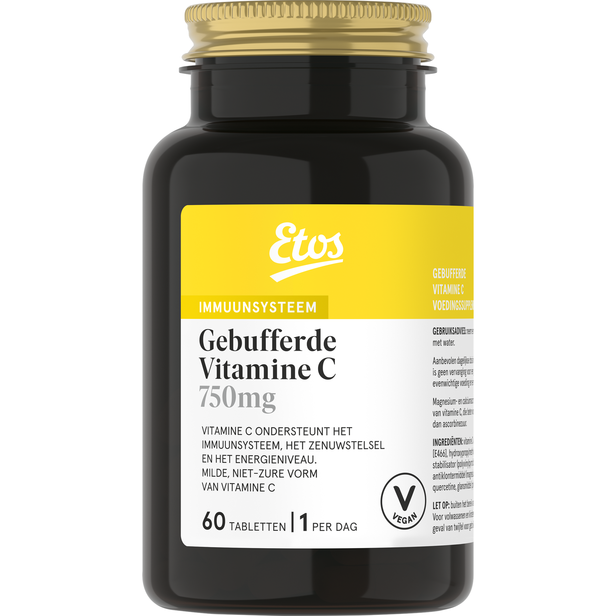 Etos Gebufferde Vitamine C 8 stuks