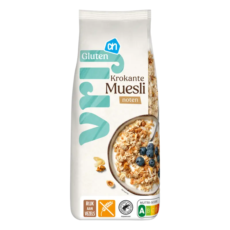 AH Glutenvrij Krokante muesli met noten
