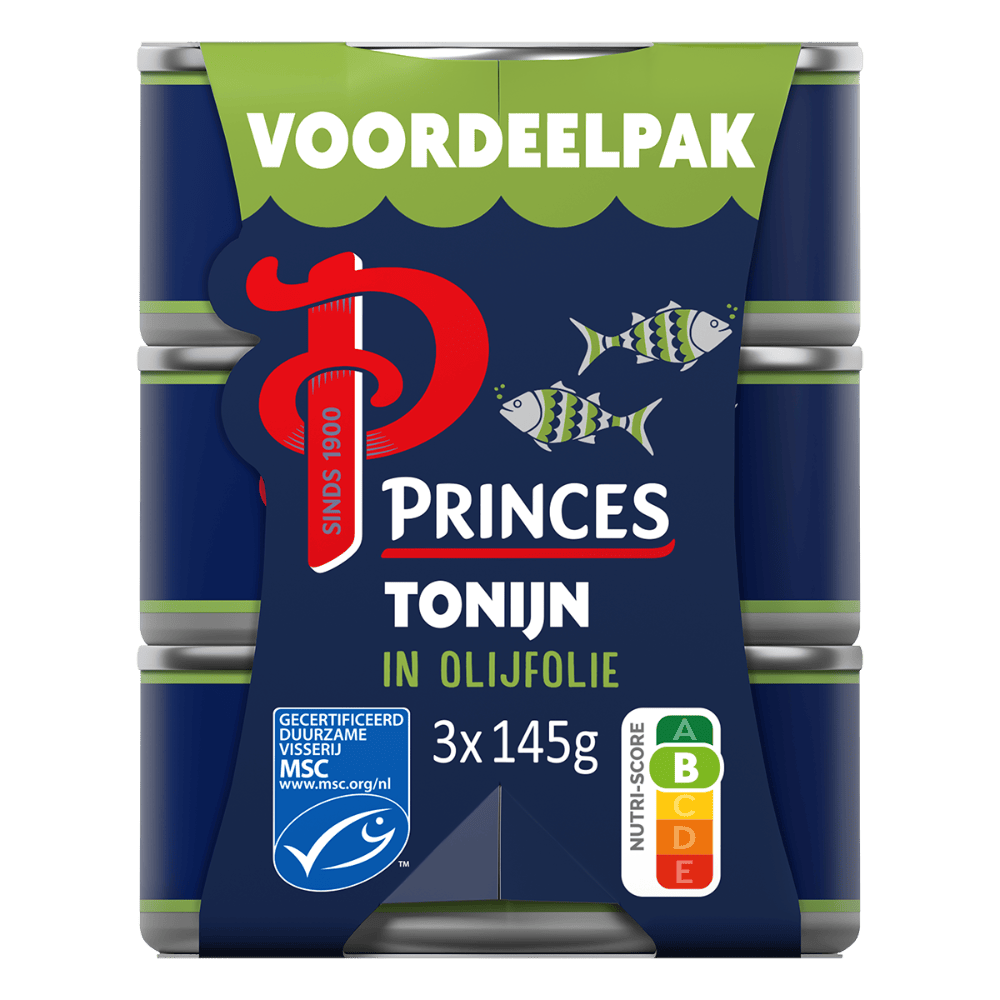 Princes Tonijnstuk olijfolie MSC 3p