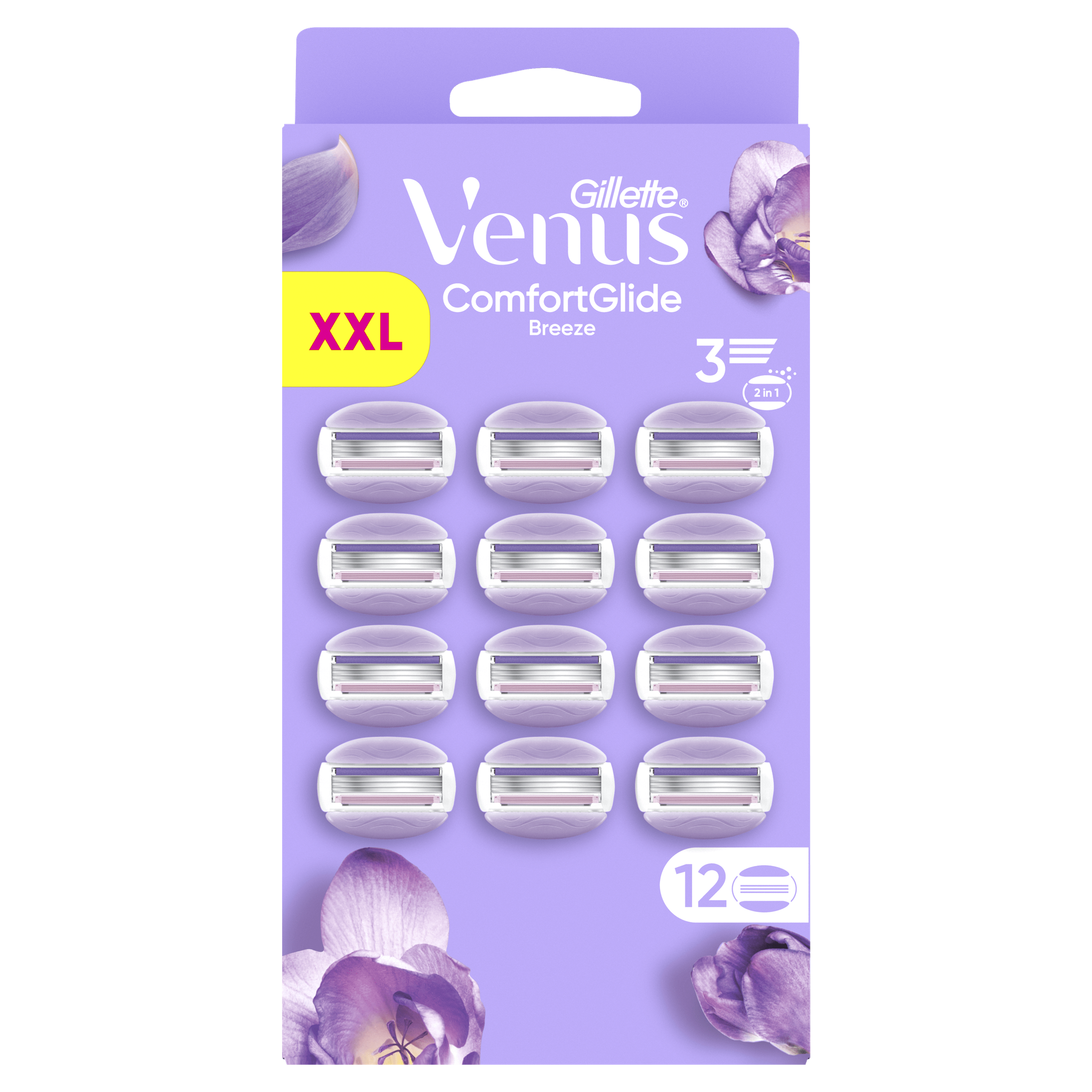Gillette Venus ComfortGlide Breeze Navulmesjes 12 stuks