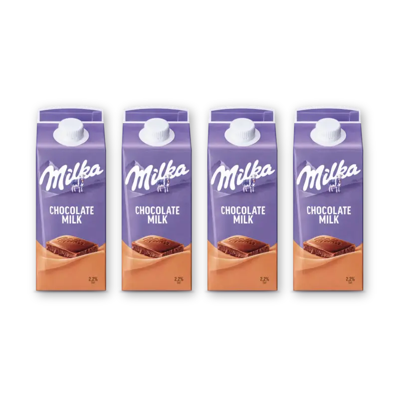 Milka Chocolademelk 4-pack
