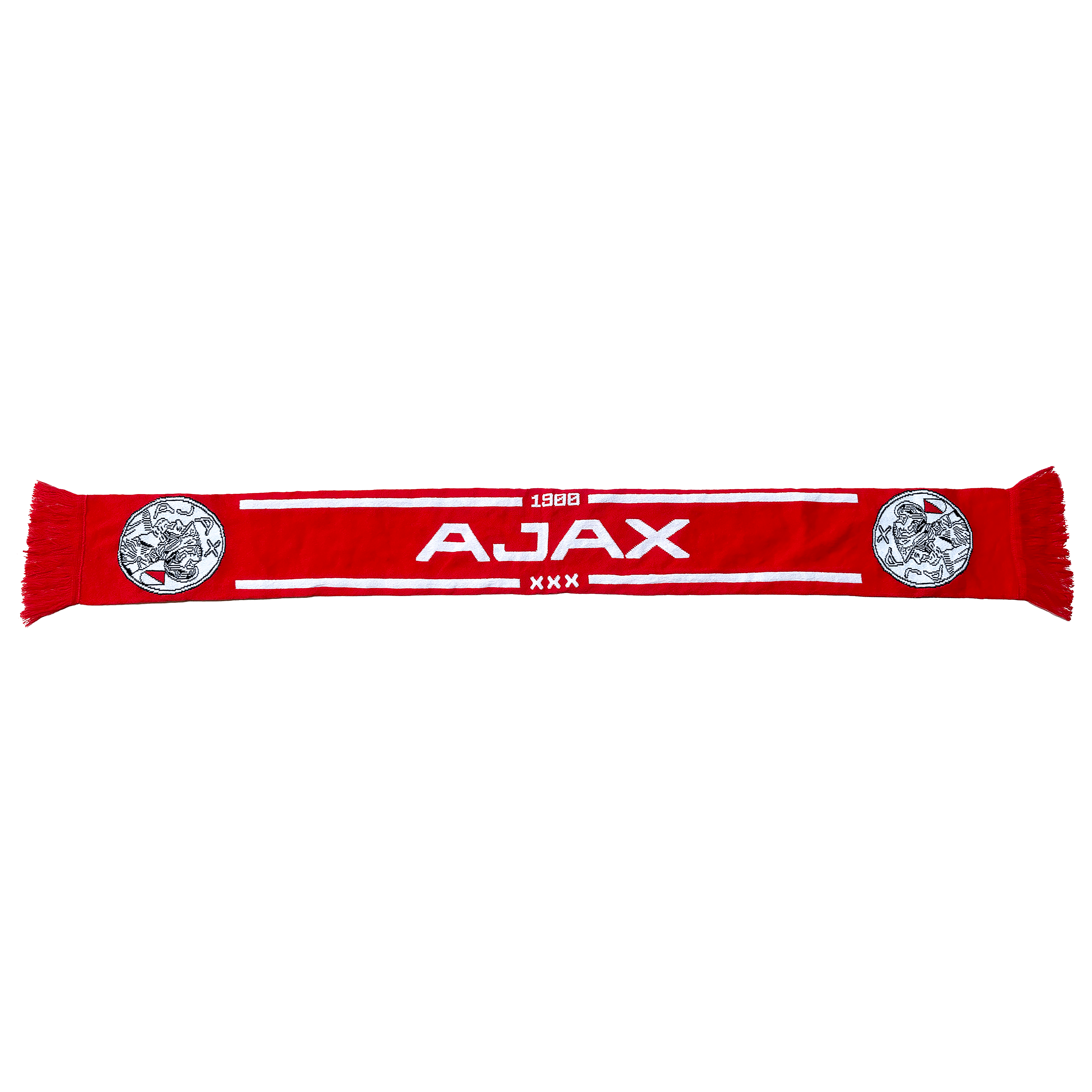 Neutraal Fan sjaal 140 x 17 cm Acrylic Ajax
