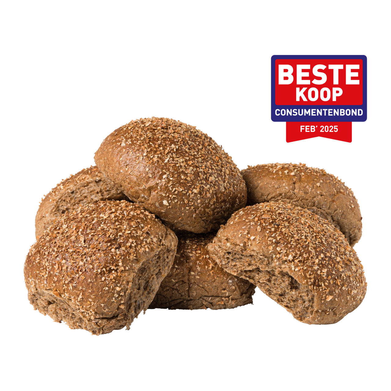 Vezelrijke volkorenbollen