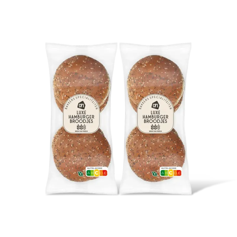 AH Luxe hamburger broodjes 2-pack