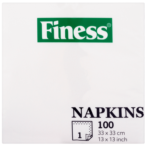 Finess Servetten enkellaags