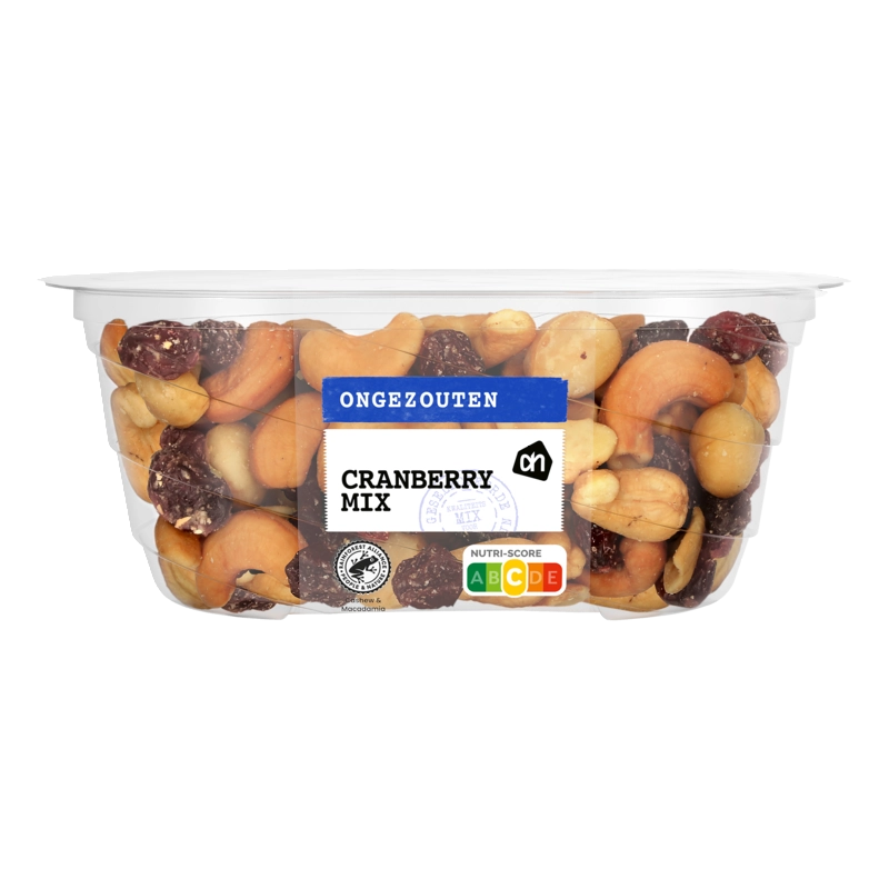 AH Cranberry mix ongezouten