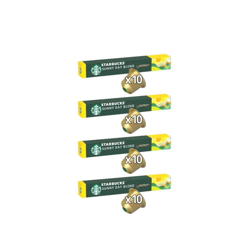 Starbucks Nespresso sunny day blend caps 4-pack