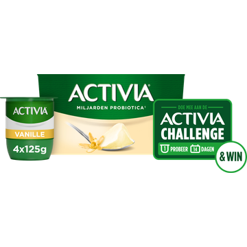 Activia Yoghurt Vanille 4 x 125g
