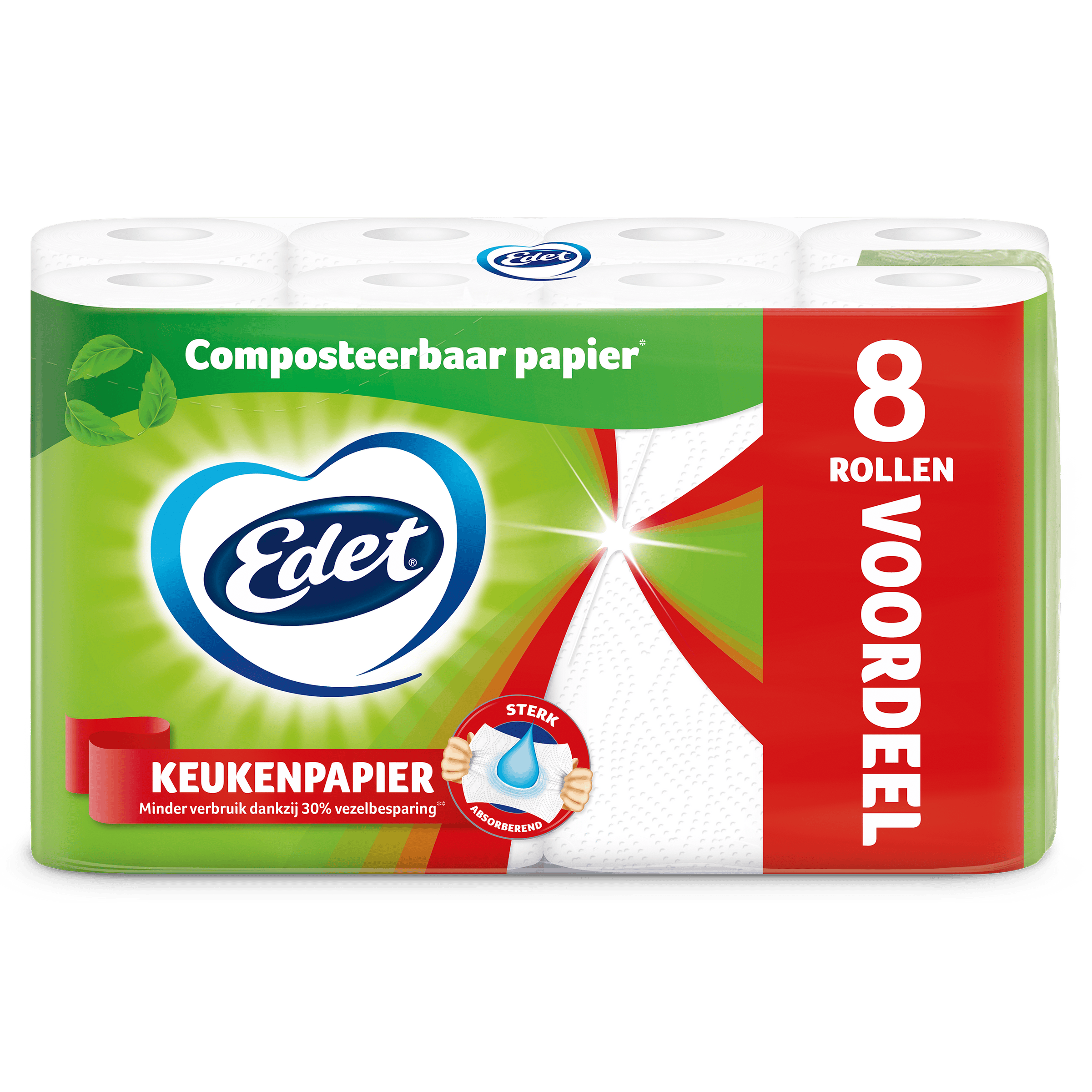 Edet Keukenpapier voordeelpak