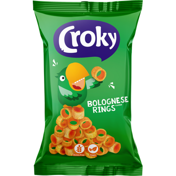 Croky Snack Bolognese Rings 75g