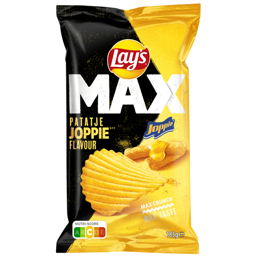 Lay's Ribbelchips max patatje joppie