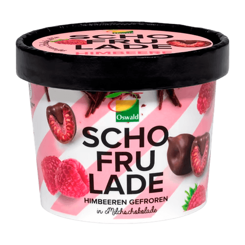 Schofrulade Framboos in chocolade