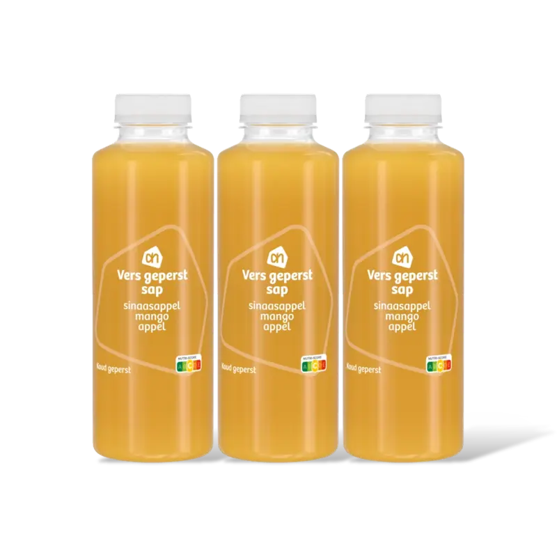 AH Vrs geprst sap sinaasappl mango appl 3pk