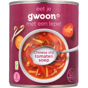 G'woon Chinese Tomatensoep
