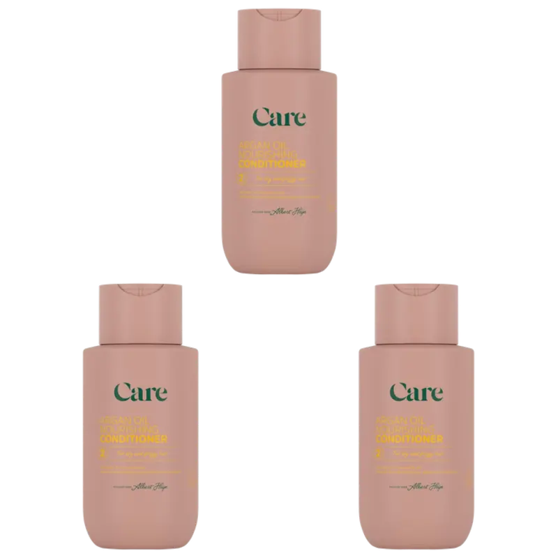 Care Argan oil nourishing conditioner 3-pack