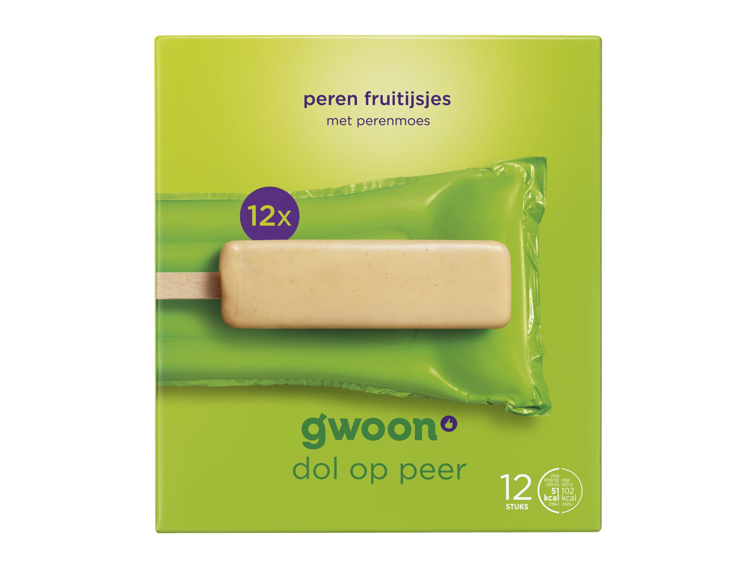 Fruitijsjes peren