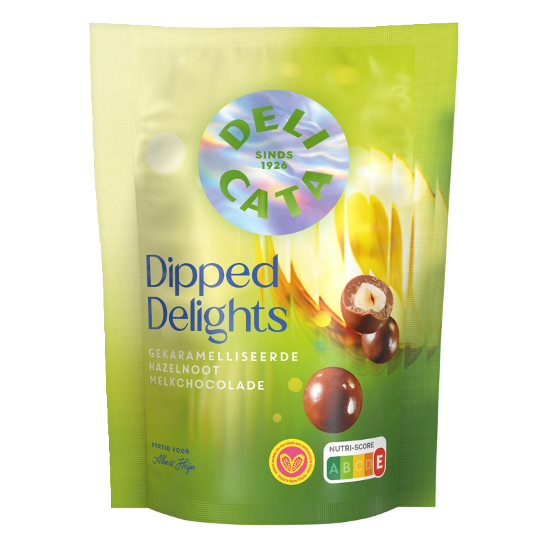 Delicata Dipped delights hazelnoot melkchocolade