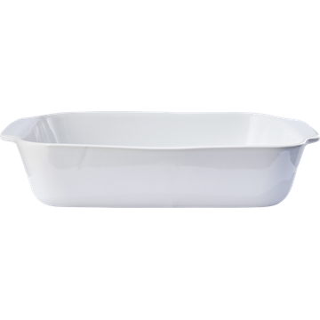 Ovenschaal wit 36x25cm