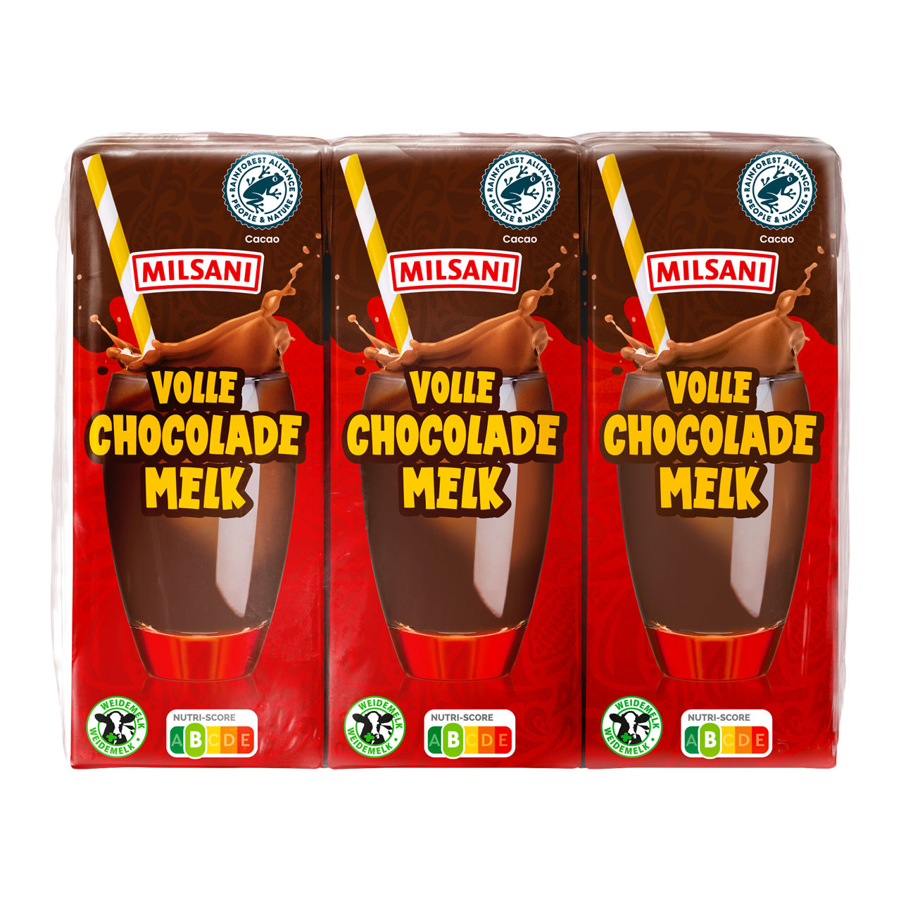6-pack volle chocolademelk