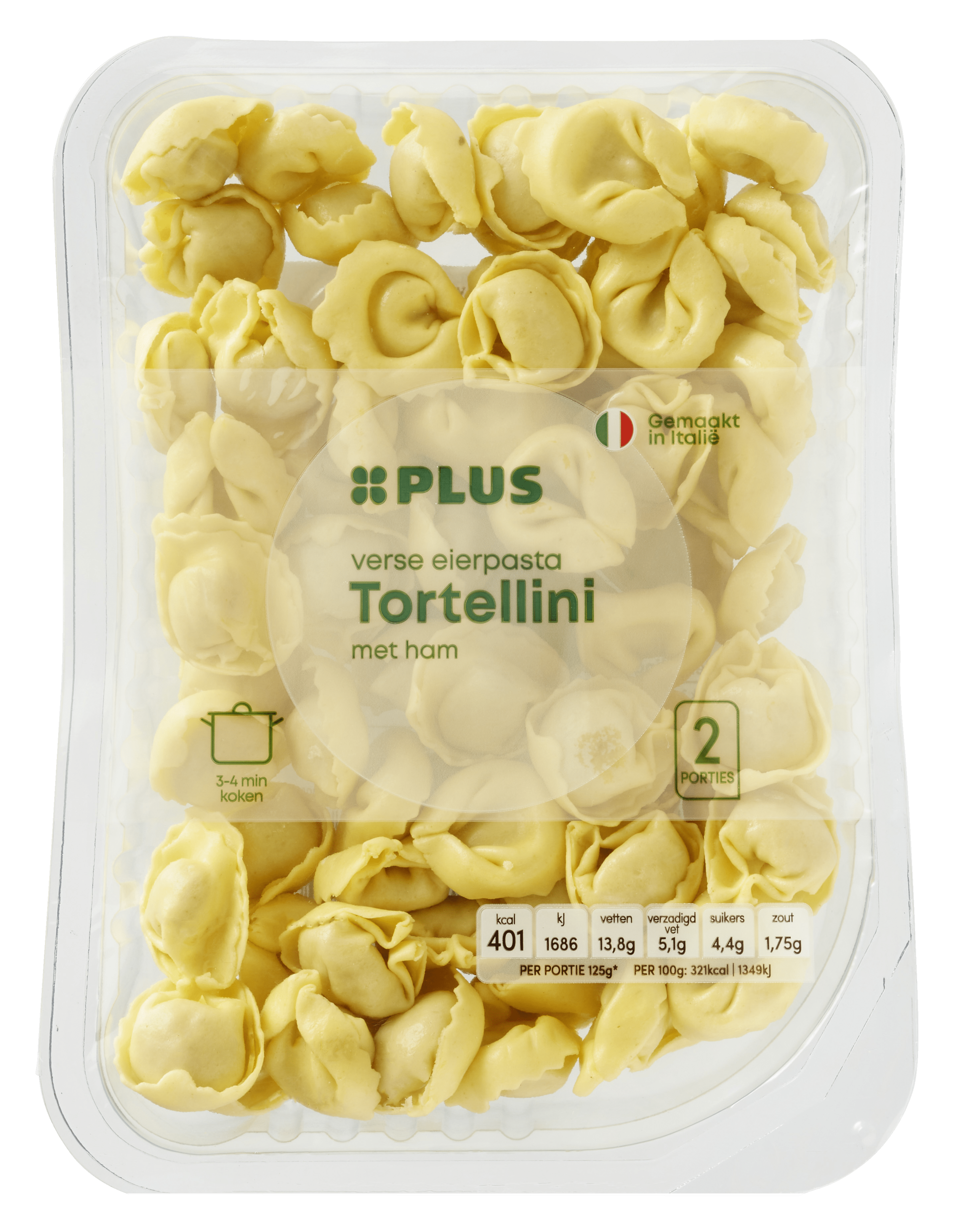 PLUS Tortellini met ham