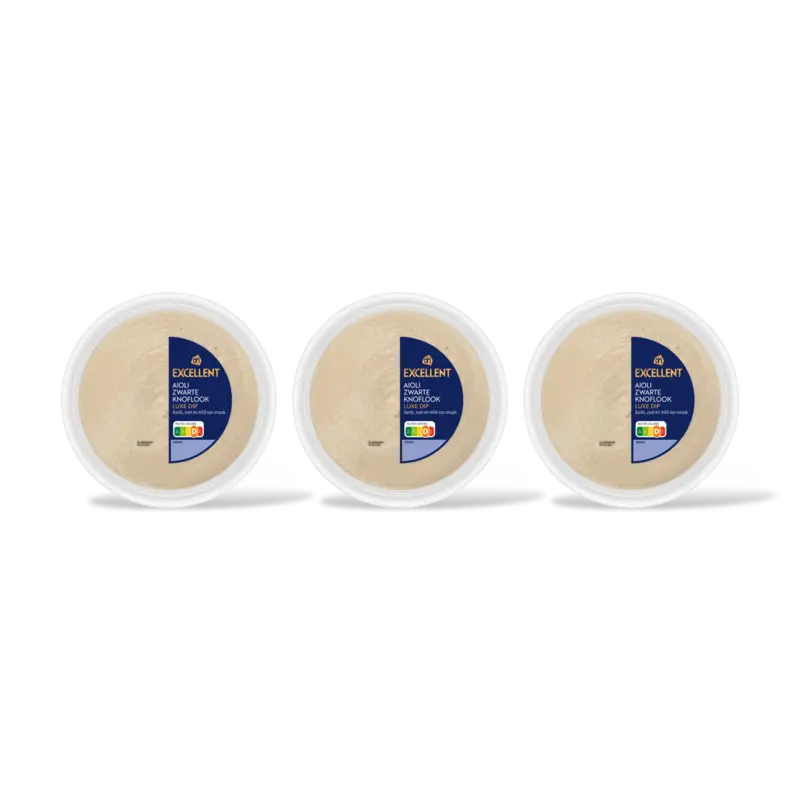 AH Excellent Aioli zwarte knoflook 3-pack