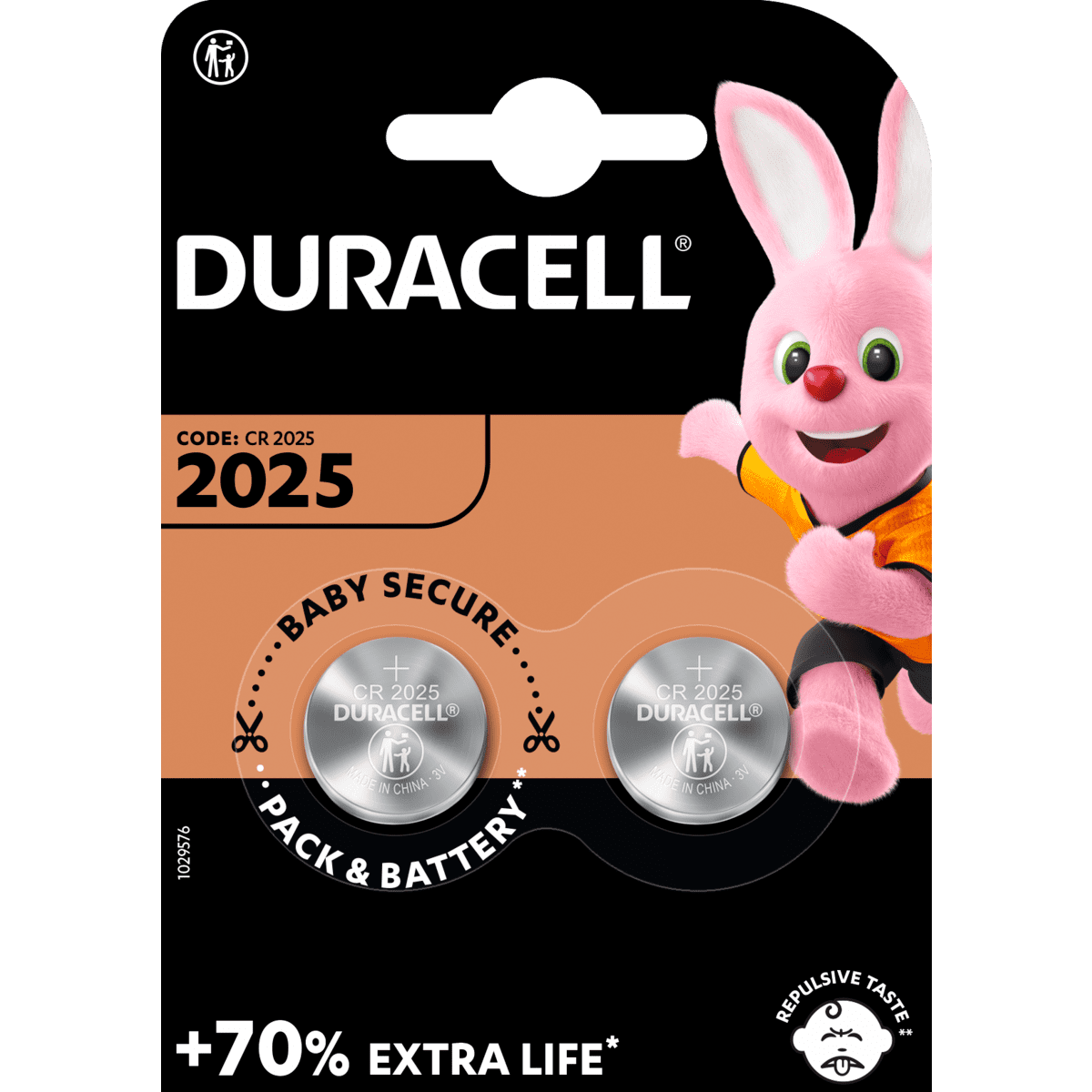 Duracell Specialty Batterij CR2025 2 stuks