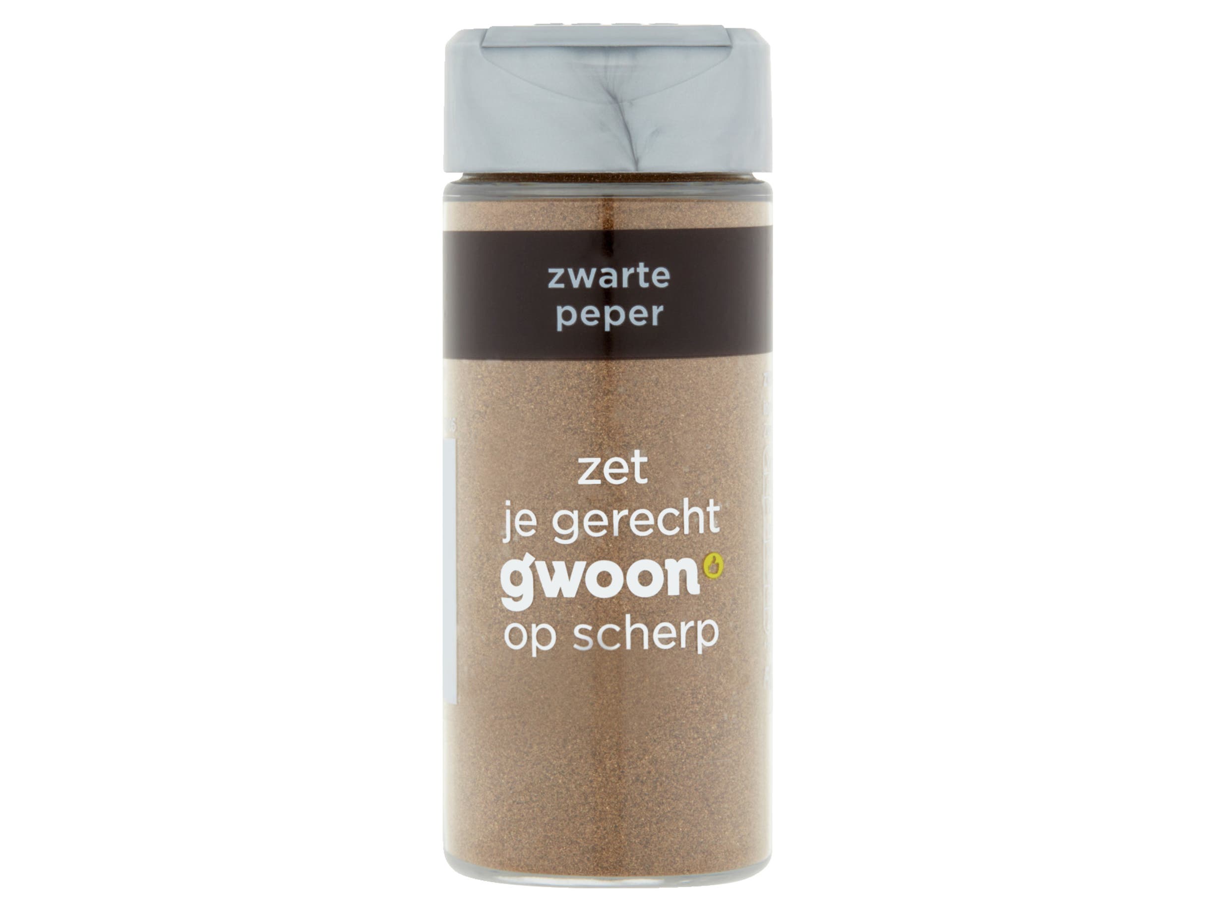 Zwarte peperpoeder