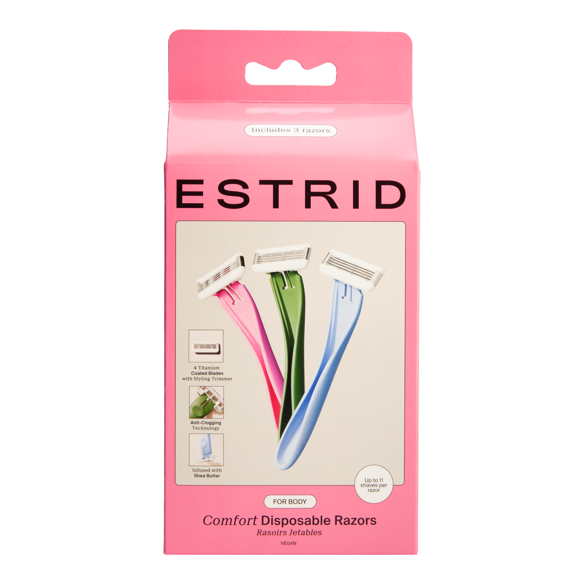 Estrid Ultra Comfort Wegwerpmesjes 3 stuks