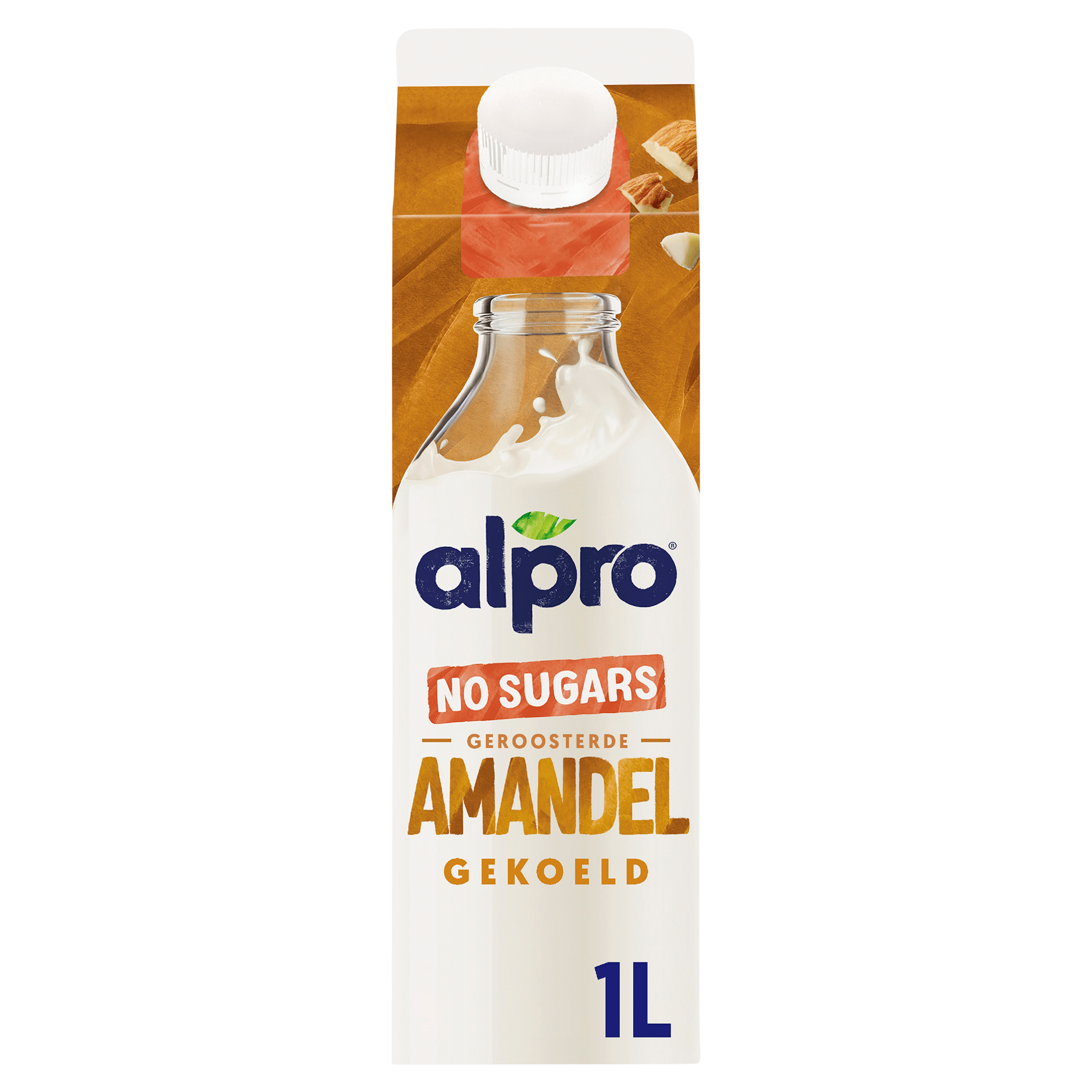 Alpro Amandeldrink Zonder Suikers Gekoeld