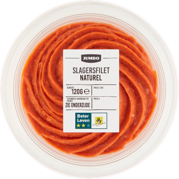Jumbo Slagersfilet Naturel 120 g