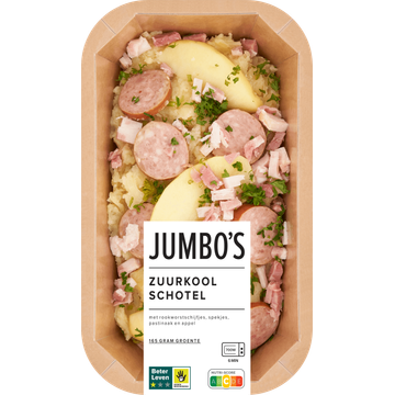 Jumbo's Verse Maaltijd Zuurkoolschotel 450 g
