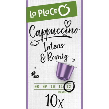 La Place Cappuccino Nespresso Koffiecups 10 Stuks