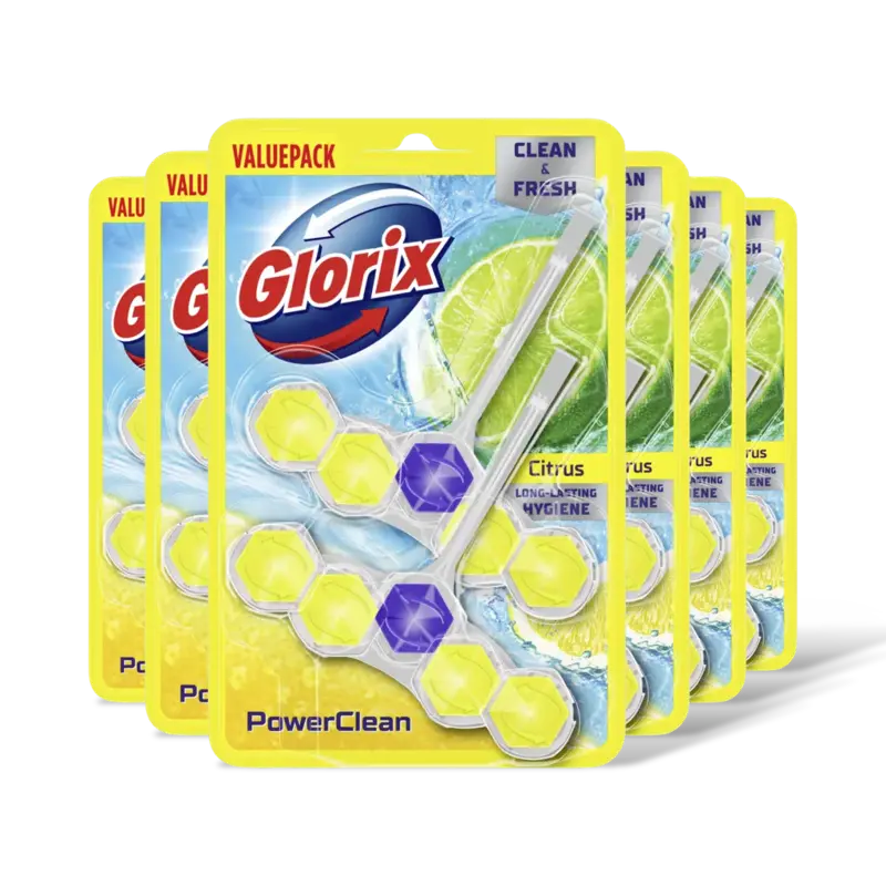 Glorix Power5 citrus duo pack wc-blok 12-pack