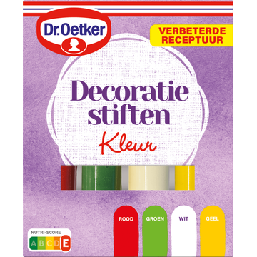 Dr. Oetker Decoratiestiften Kleur 68g