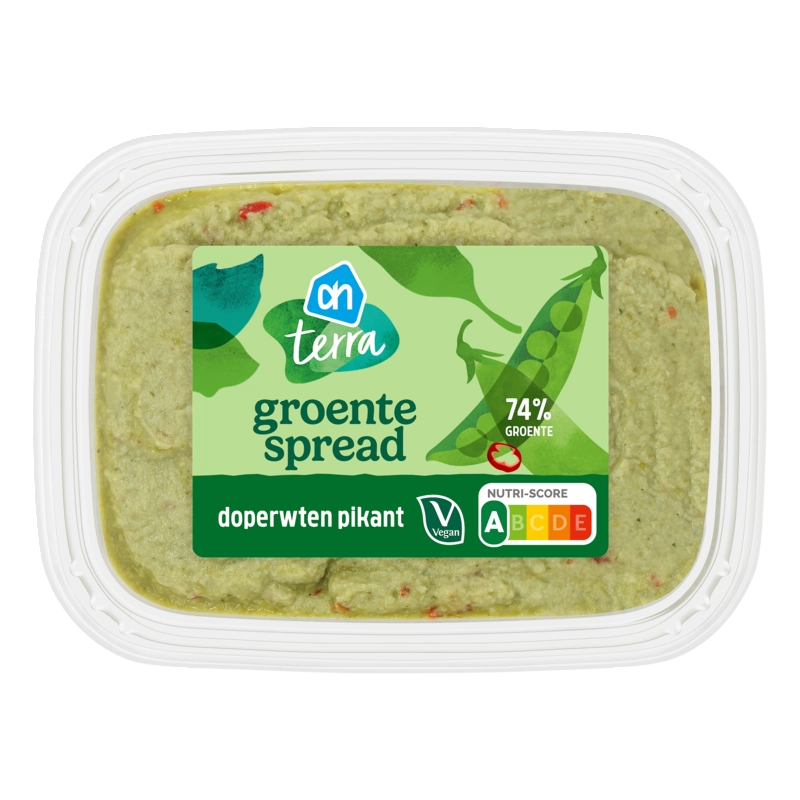 AH Terra Groentespread doperwten pikant