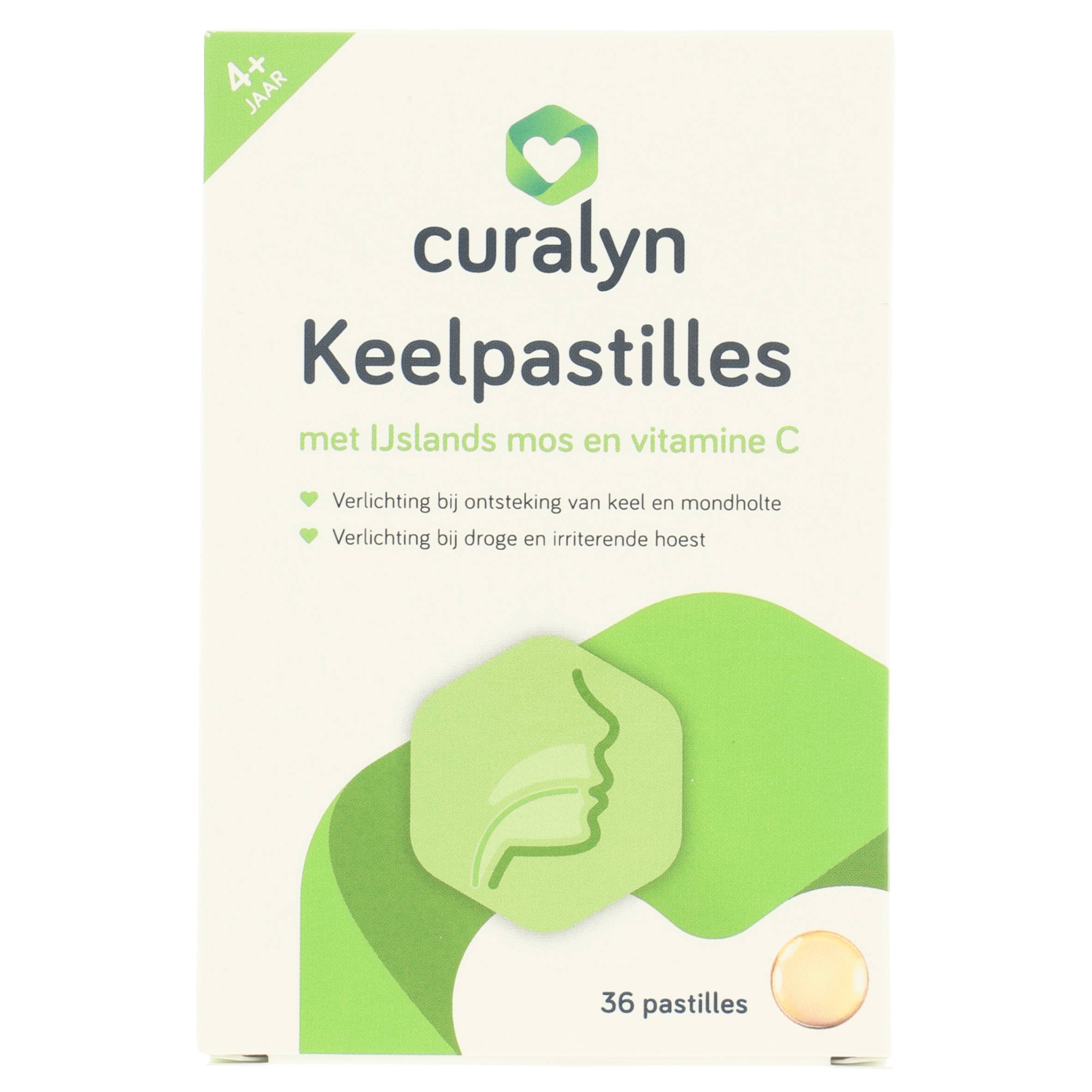 Curalyn Keelpastilles IJslands mos