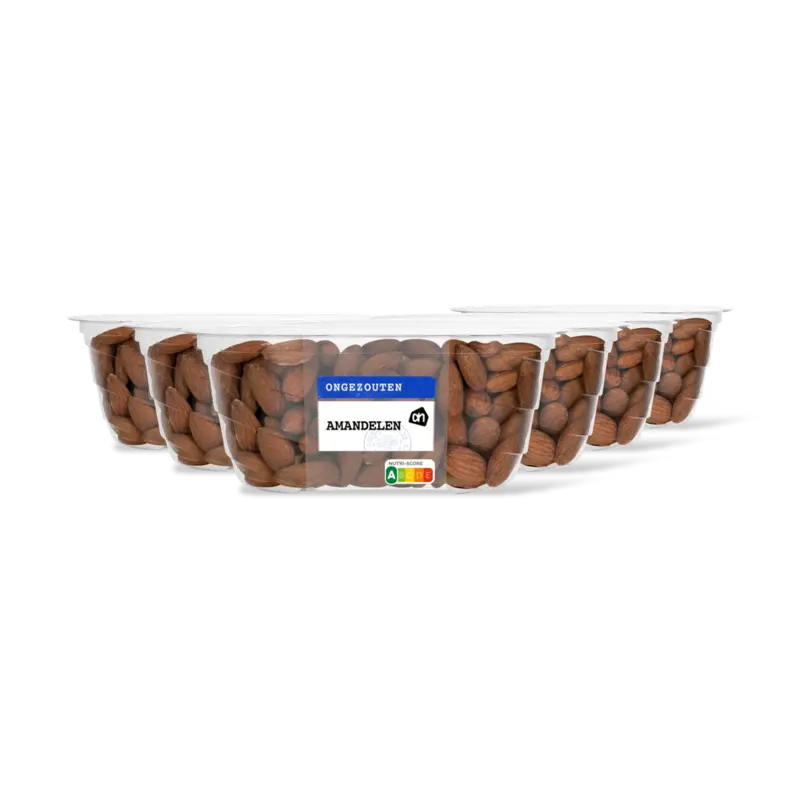 AH Amandelen ongezouten 6-pack