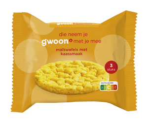 G'woon Maiswafel Kaas