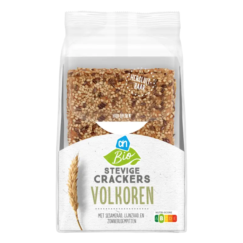 AH Biologisch Stevige crackers volkoren