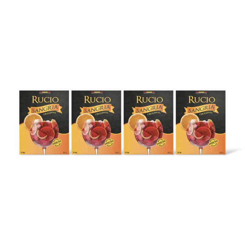 Rucio Sangria Bag in Box 4-pack