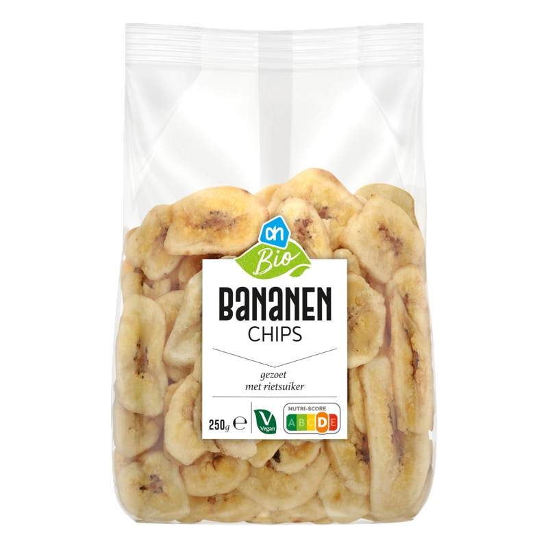 AH Biologisch Bananenchips