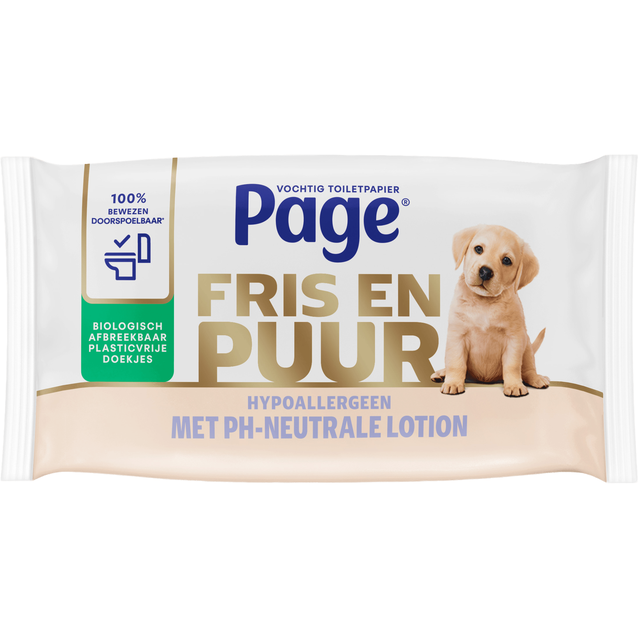 Page Vochtig toiletpapier puur 38 st