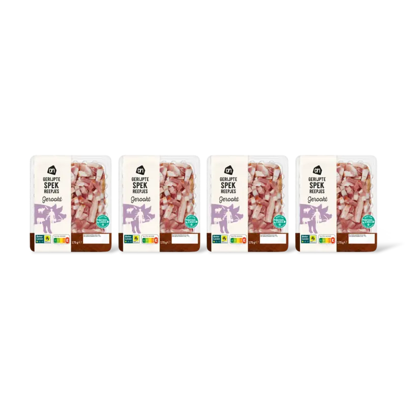 AH Gerijpte spekreepjes 4-pack
