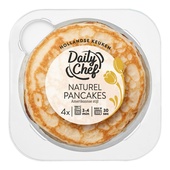 Daily Chef pancakes naturel 4 stuks