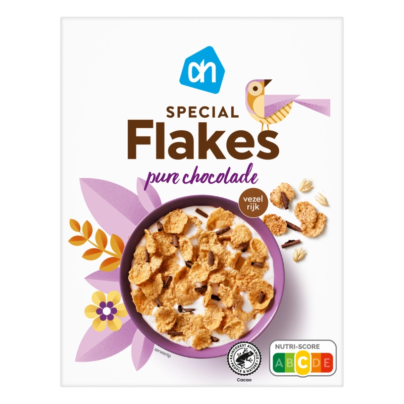 AH Special flakes pure chocolade