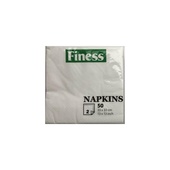 Finess servetten ice white