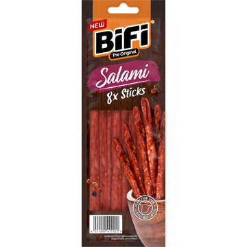 BiFi The Original Salami Sticks 8 x 10 g