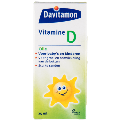 Davitamon Vitamine D olie voor baby's en kinderen